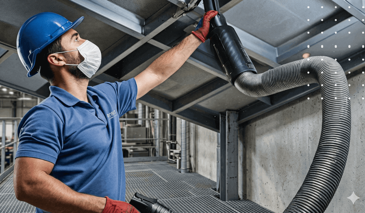 Servicios profesional de limpieza de ductos